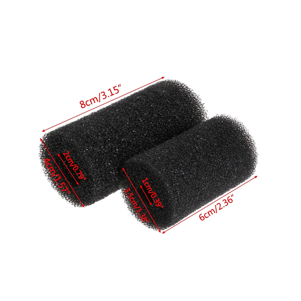 5 Pcs/Set Aquarium Biochemical Filter Sponge Fish Tank Inlet Water Pre-Filter Sponge Cartridge Replacement Filter Protector