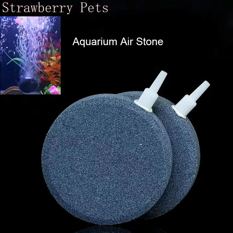 1PCS 40/50/60/70/80/100Mm Bubble Stone Aerator for Aquarium Fish Tank Pump Hydroponic Oxygen Plate Mini Air Pump Accessories