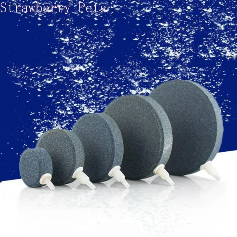 1PCS 40/50/60/70/80/100Mm Bubble Stone Aerator for Aquarium Fish Tank Pump Hydroponic Oxygen Plate Mini Air Pump Accessories
